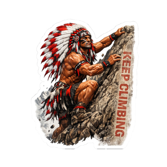 Keep Climbing — Sioux Chief Mountain Sticker