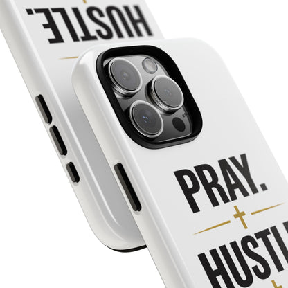 Pray Hustle Repeat Phone Case — Tough Protective Phone Cover
