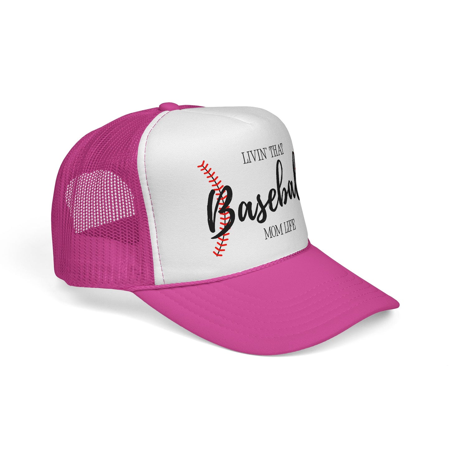 Baseball Mom Life Trucker Cap