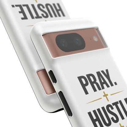 Pray Hustle Repeat Phone Case — Tough Protective Phone Cover
