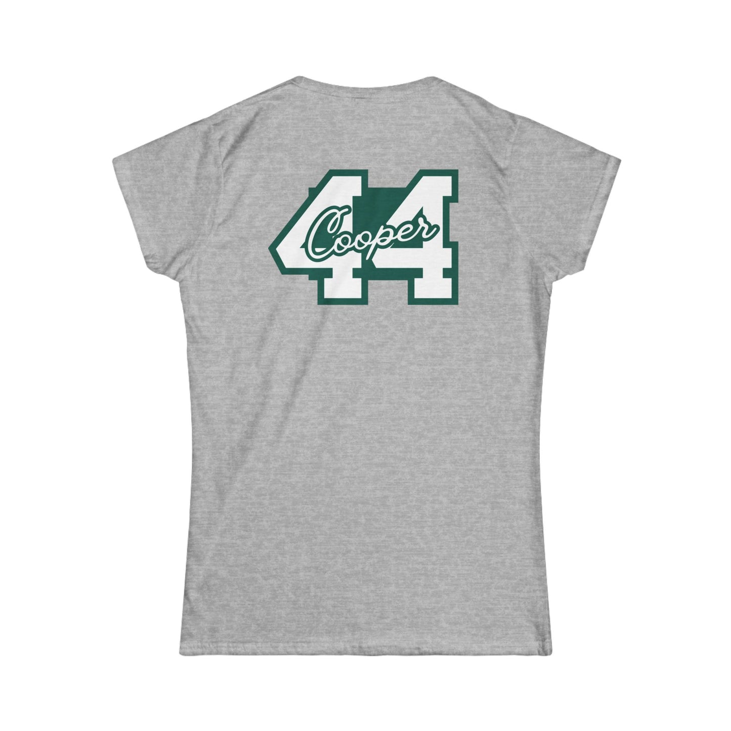 Personalized Baseball Love Tee — Custom Back Name & Number
