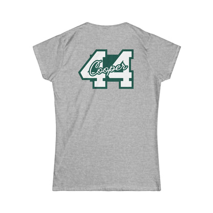 Personalized Baseball Love Tee — Custom Back Name & Number