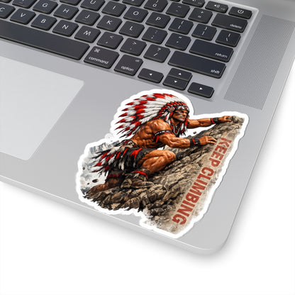 Keep Climbing — Sioux Chief Mountain Sticker