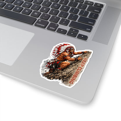 Keep Climbing — Sioux Chief Mountain Sticker