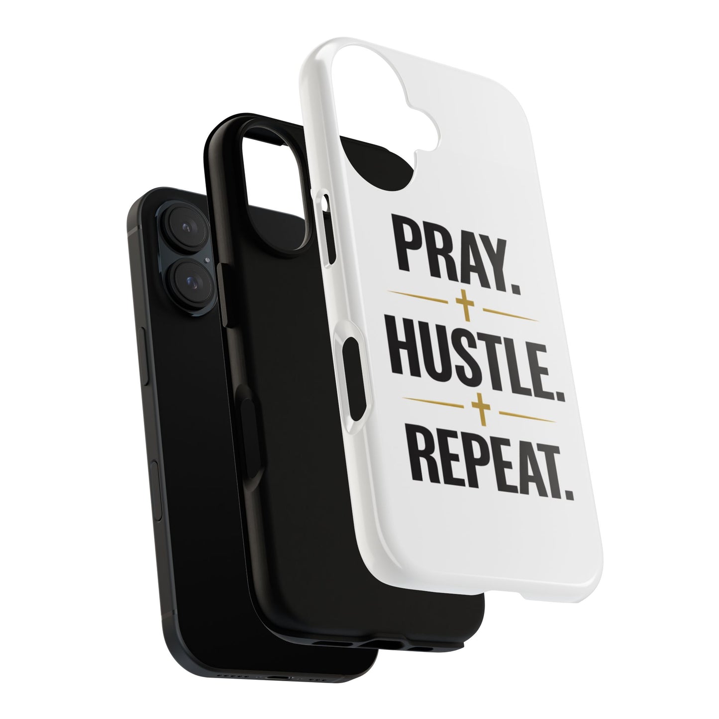 Pray Hustle Repeat Phone Case — Tough Protective Phone Cover