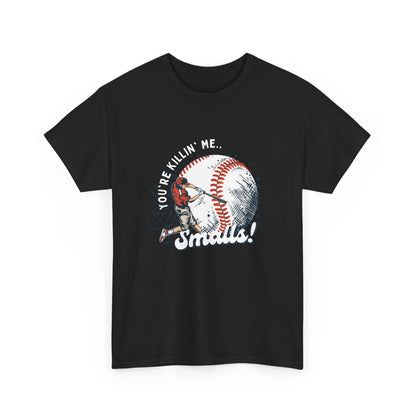Baseball Smash Tee – 'Smash!' Graphic Soft Cotton Baseball Shirt