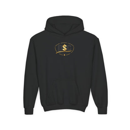 Youth 'Pray Hustle Repeat' Hoodie — Inspirational Kids Sweatshirt