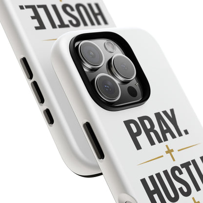 Pray Hustle Repeat Phone Case — Tough Protective Phone Cover