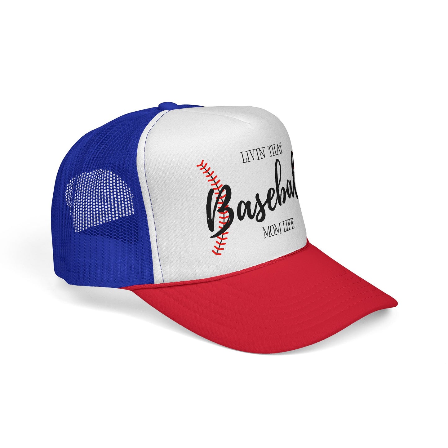 Baseball Mom Life Trucker Cap