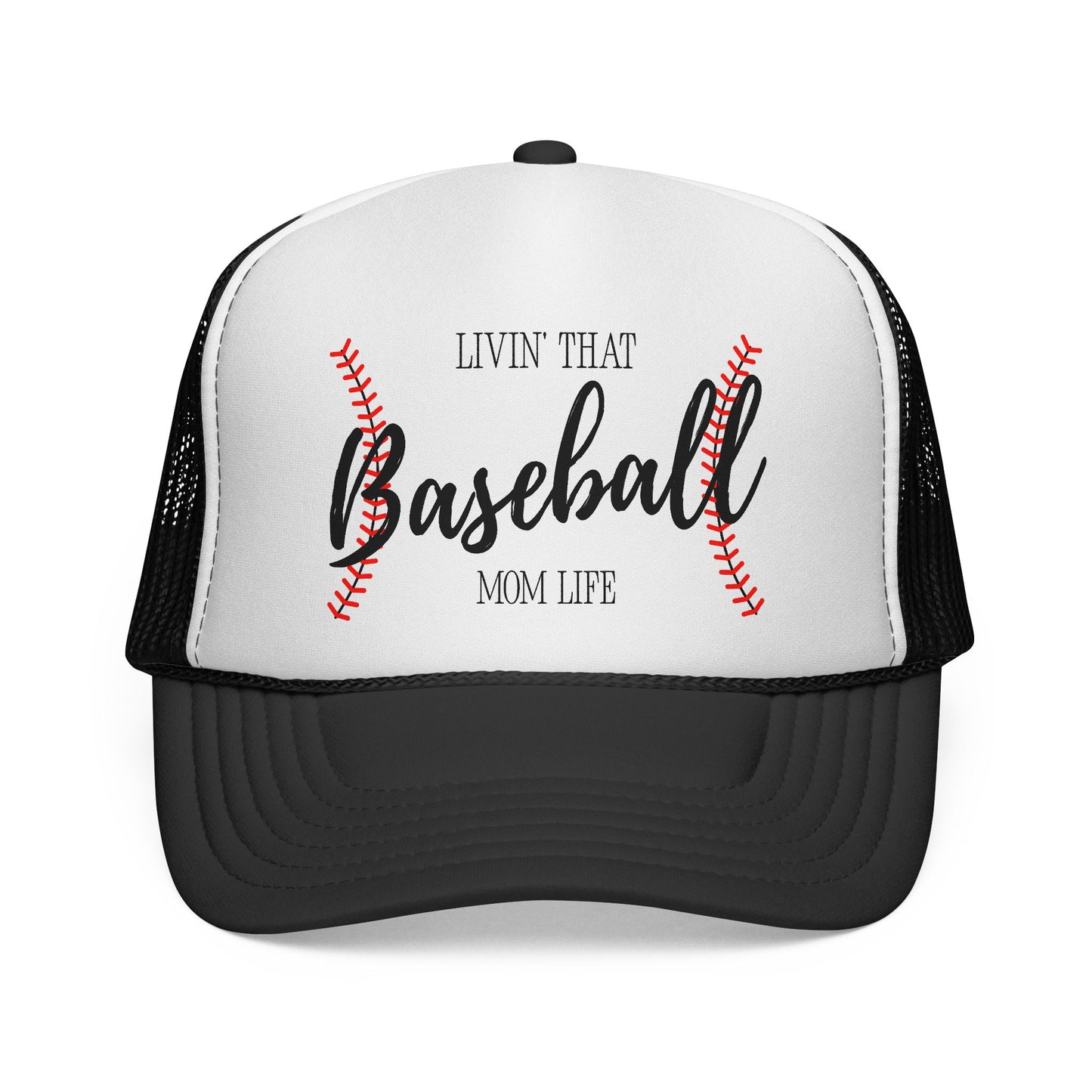 Baseball Mom Life Trucker Cap