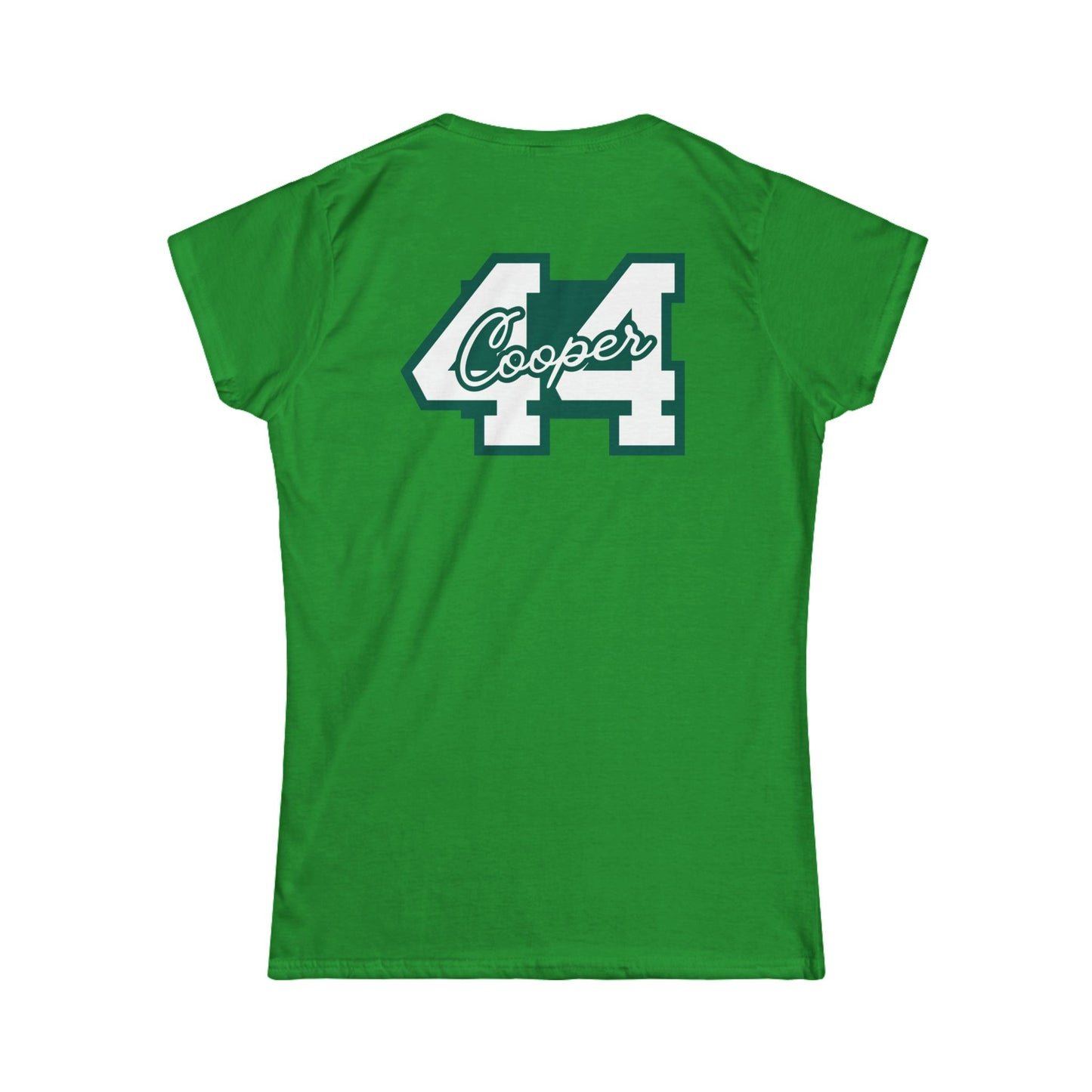Personalized Baseball Love Tee — Custom Back Name & Number
