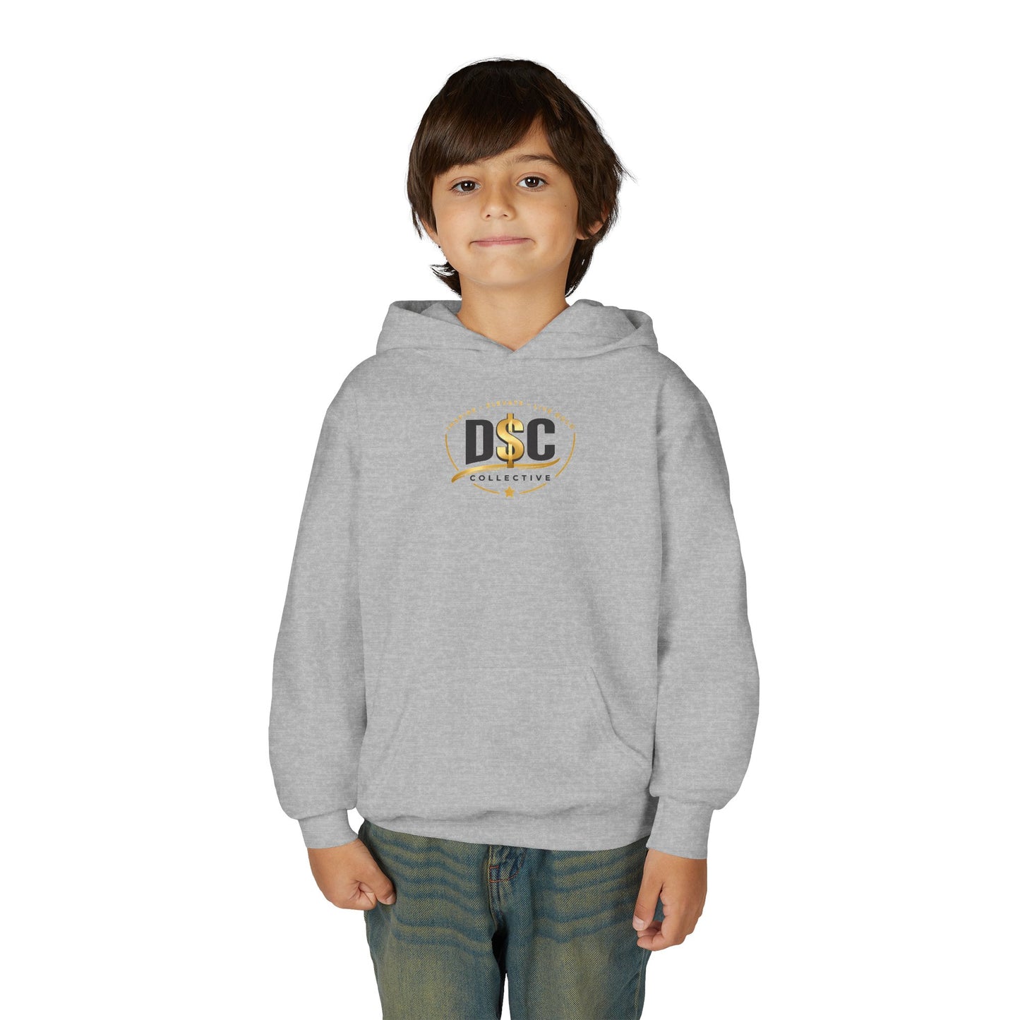 YOUTH Pray Hustle Repeat Hoodie – Inspirational Unisex Pullover