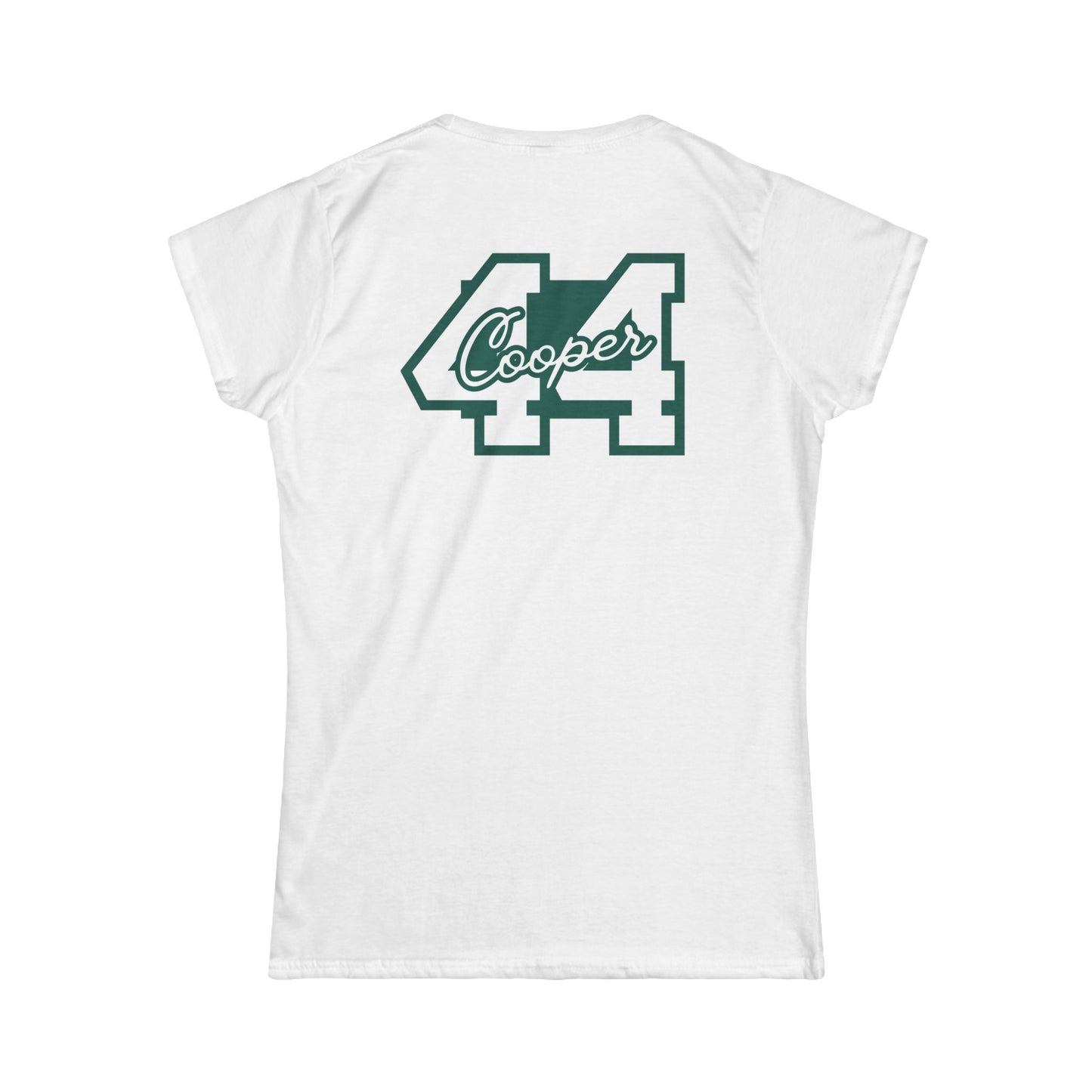 Personalized Baseball Love Tee — Custom Back Name & Number