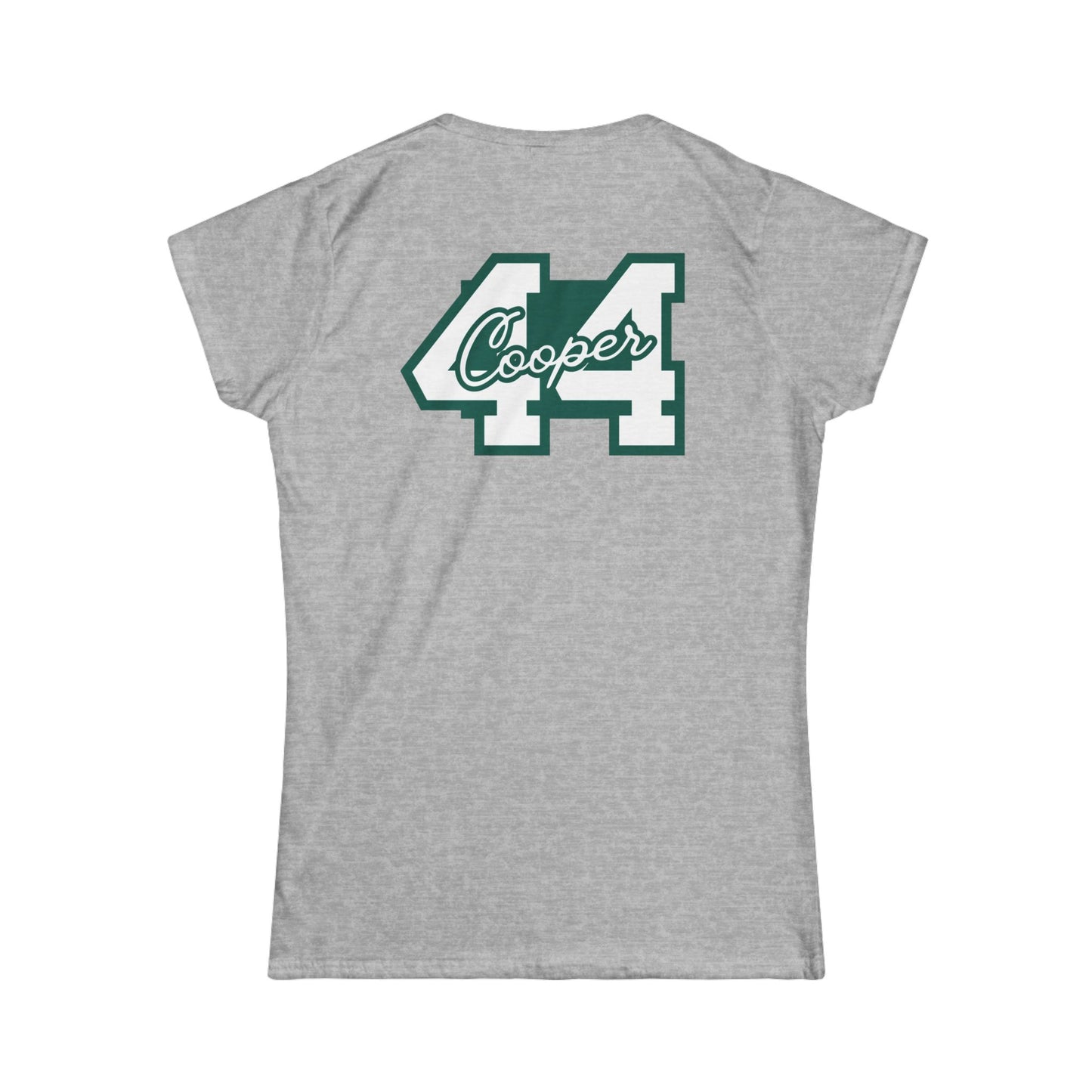 Personalized Baseball Love Tee — Custom Back Name & Number