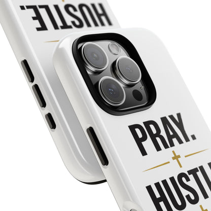 Pray Hustle Repeat Phone Case — Tough Protective Phone Cover