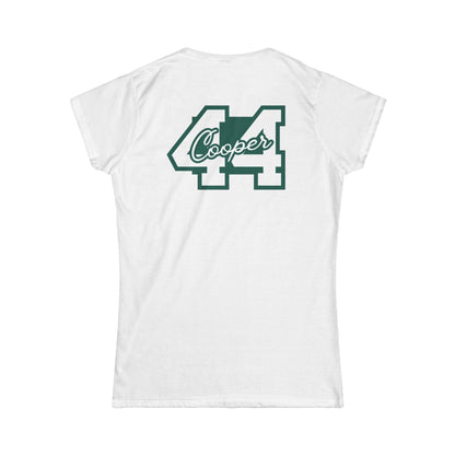 Personalized Baseball Love Tee — Custom Back Name & Number