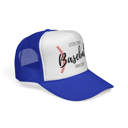 Baseball Mom Life Trucker Cap