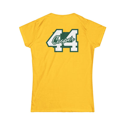 Personalized Baseball Love Tee — Custom Back Name & Number