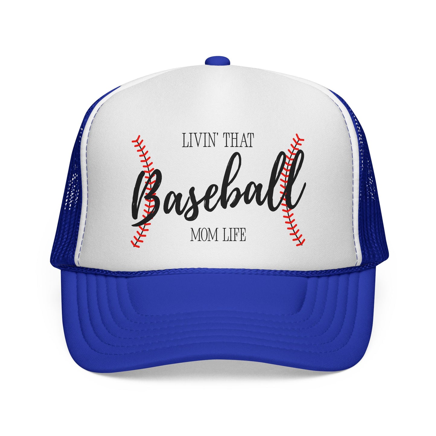 Baseball Mom Life Trucker Cap