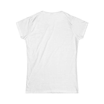 Baseball Heartbeat Tee — 'Baseball' Donut Pulse Graphic Women's T-Shirt