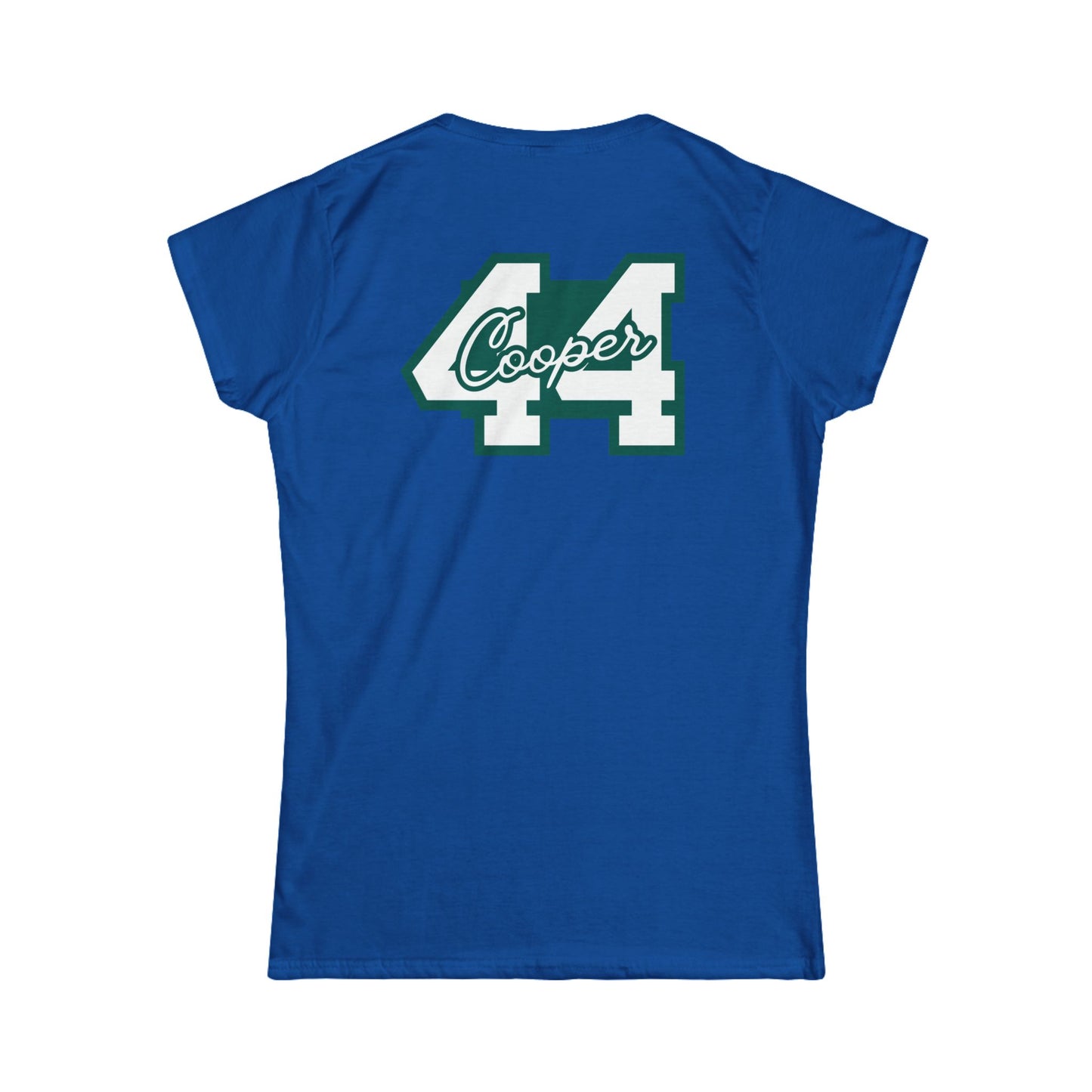 Personalized Baseball Love Tee — Custom Back Name & Number