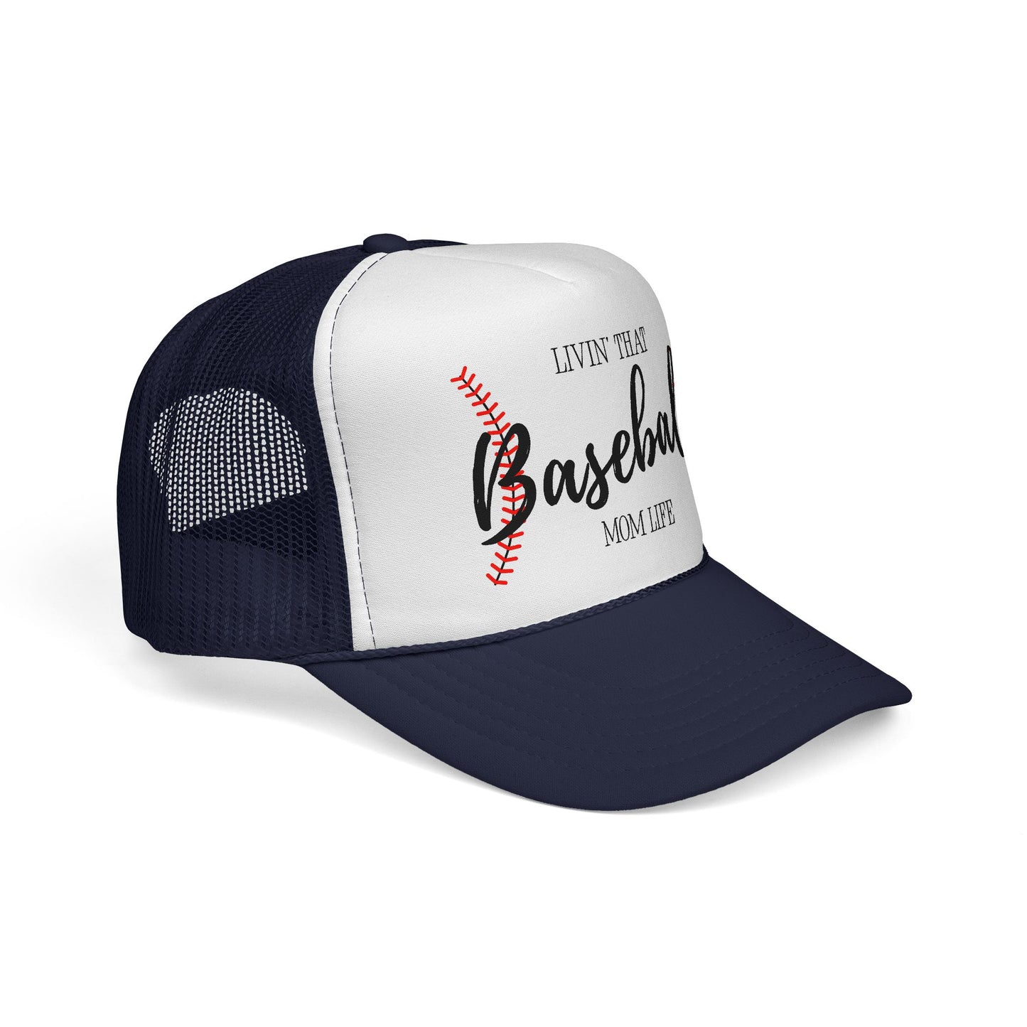 Baseball Mom Life Trucker Cap