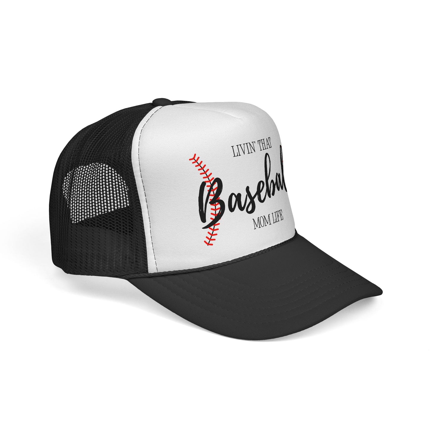 Baseball Mom Life Trucker Cap