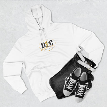 Pray. Hustle. Repeat. Fleece Hoodie — Motivational Three-Panel Heavy Pullover