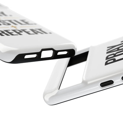 Pray Hustle Repeat Phone Case — Tough Protective Phone Cover
